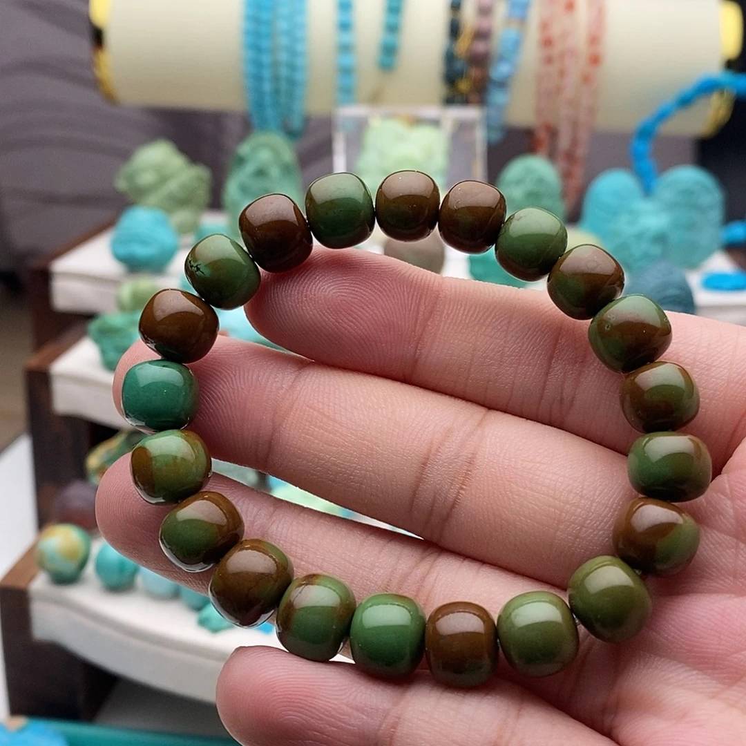 绿松石未镶嵌饰品