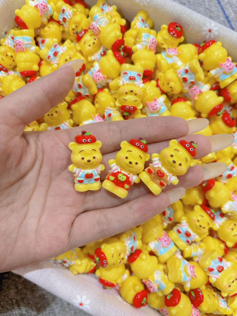 【歪歪diy定制】新款定制立体噗噗高品质diy树脂手工配件