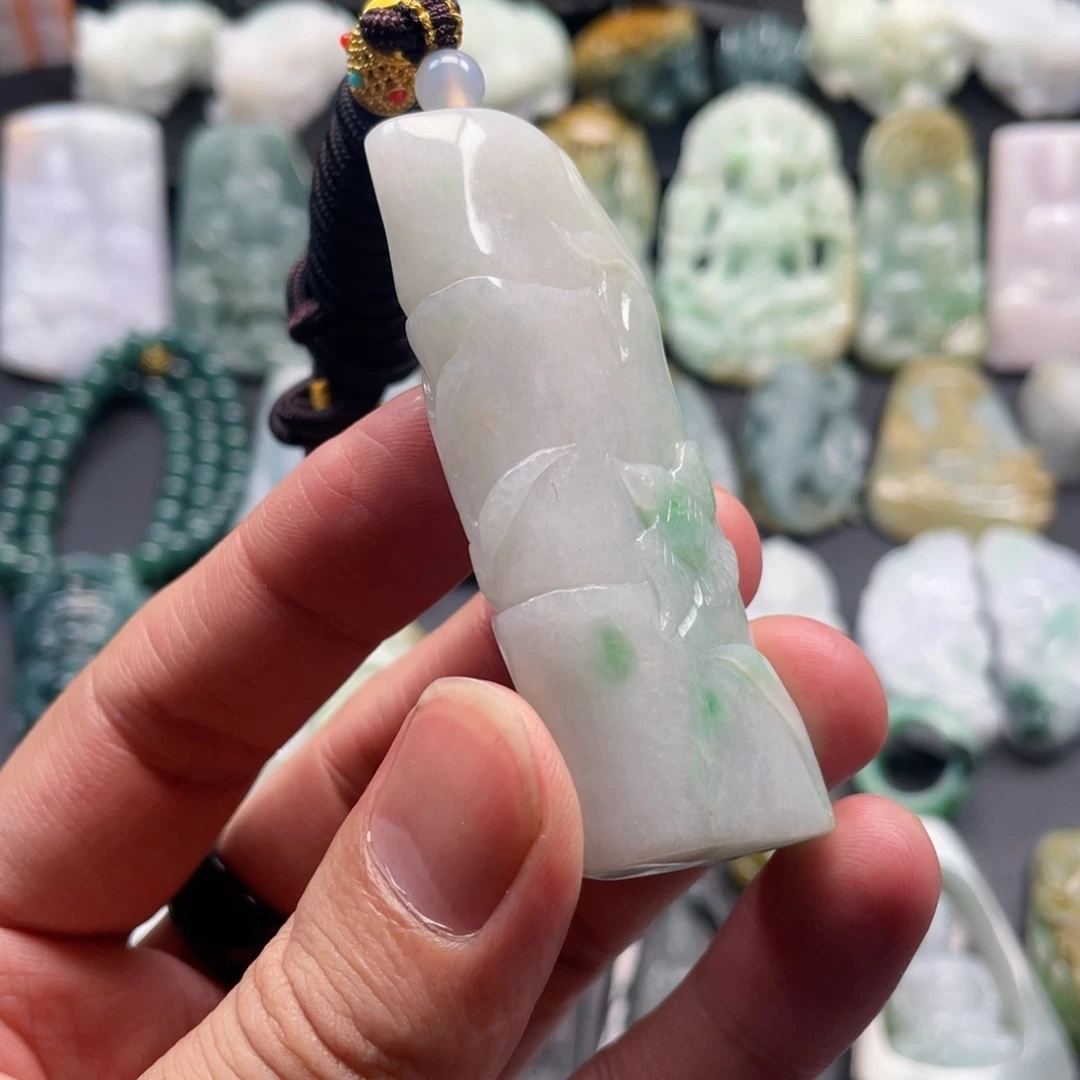 颈饰未镶嵌翡翠翡翠14