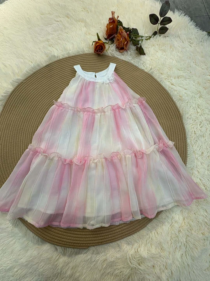 JMBEAR/杰米熊新款2025杰米熊女中童连衣裙qc36
