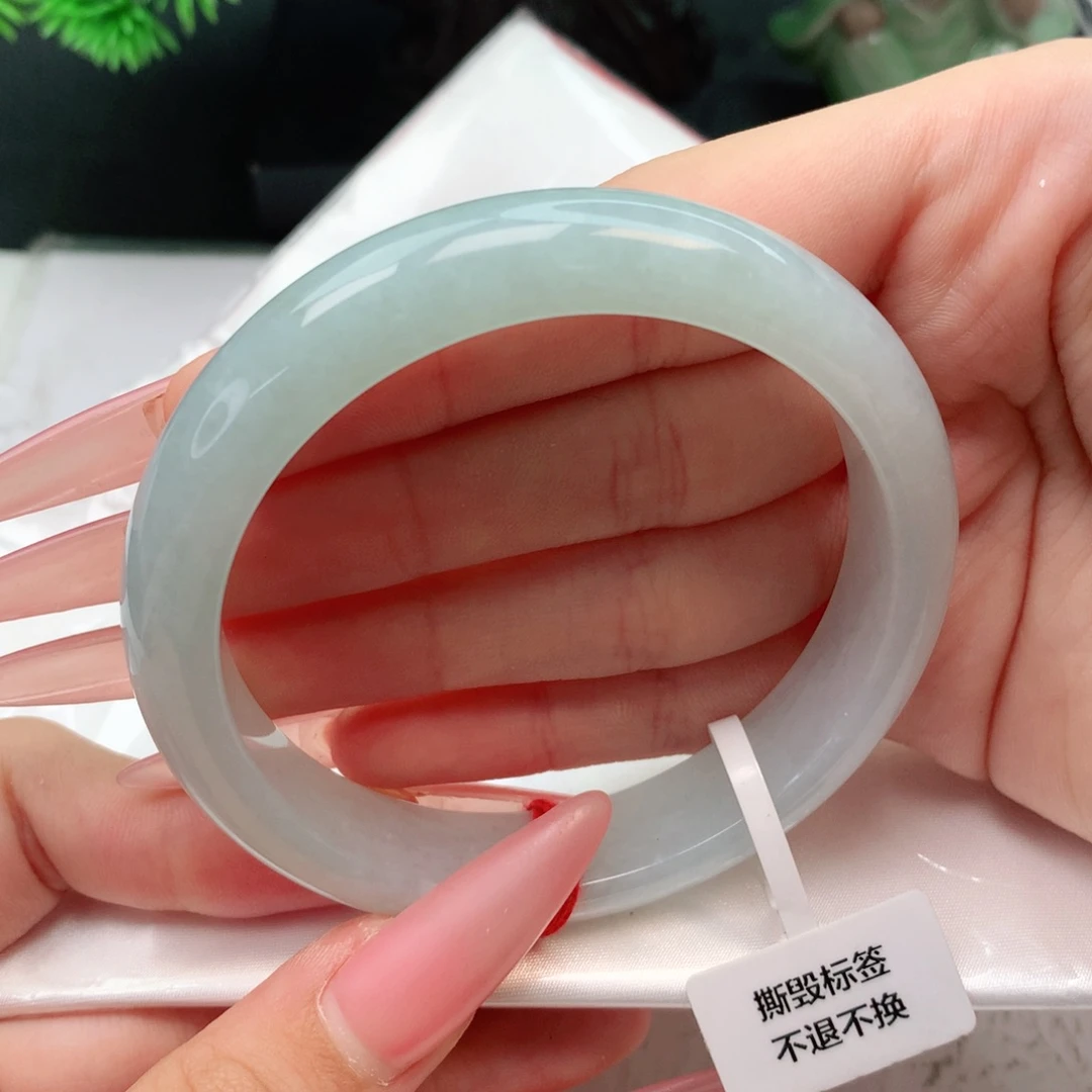 未镶嵌手镯翡翠正圈59