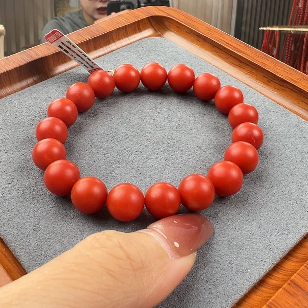 南红玛瑙手串未镶嵌
