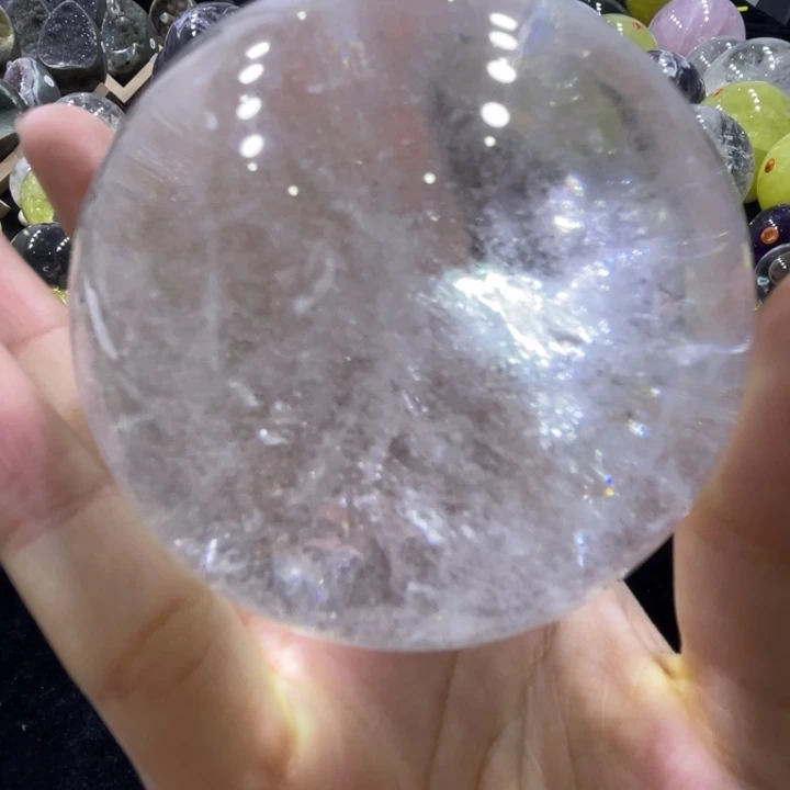 未镶嵌水晶珠宝半成品hh白水晶3512