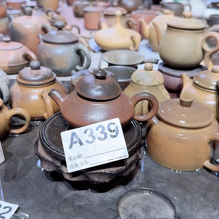 茶壶紫砂精**单坭兴陶柴烧