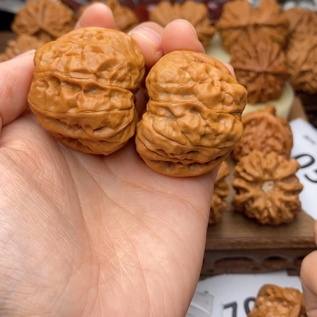 文玩核桃把件337号39-43蛙