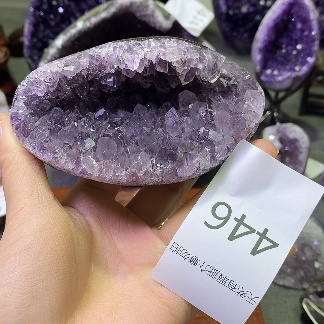 Y****珠宝半成品未镶嵌紫晶