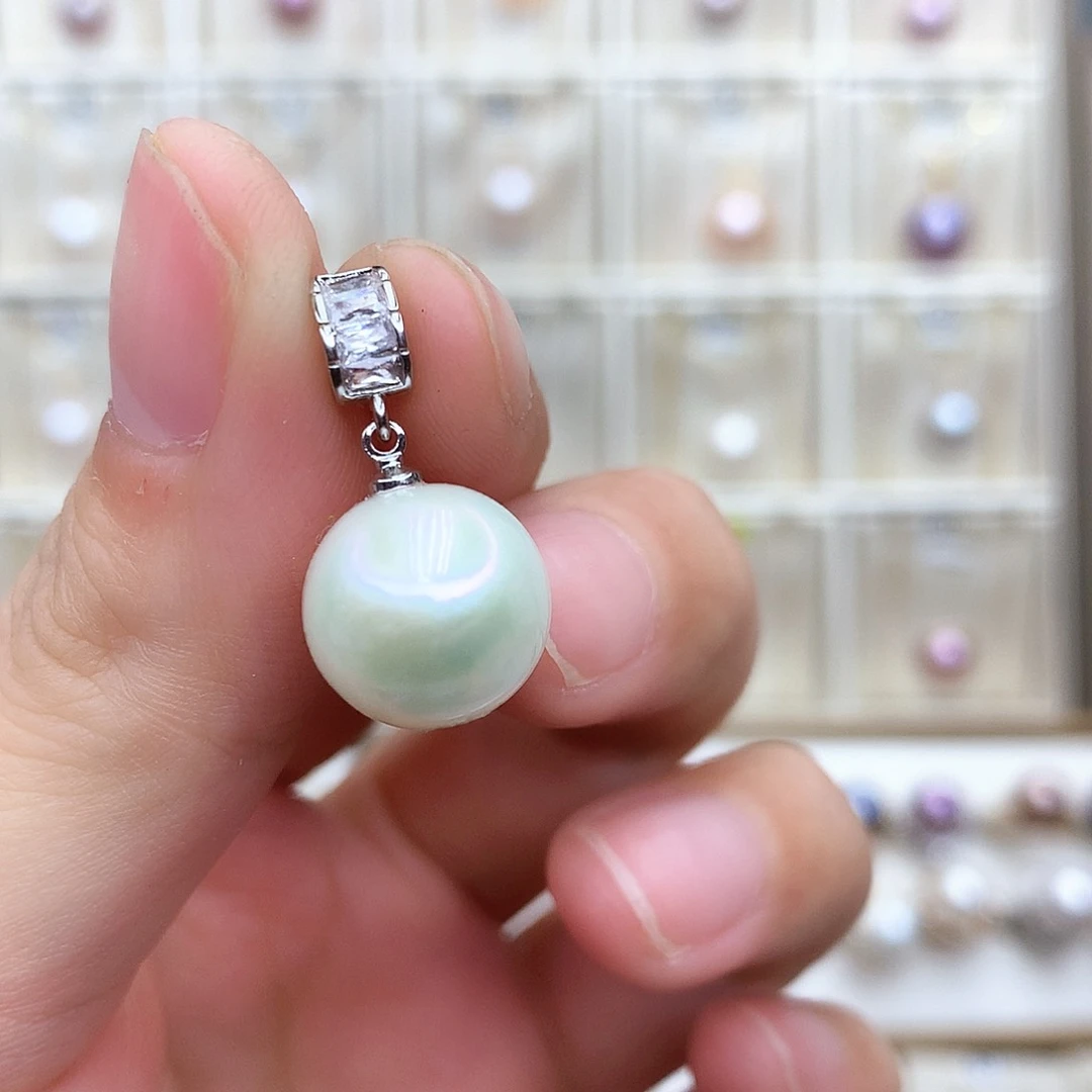 淡水珍珠颈饰合金