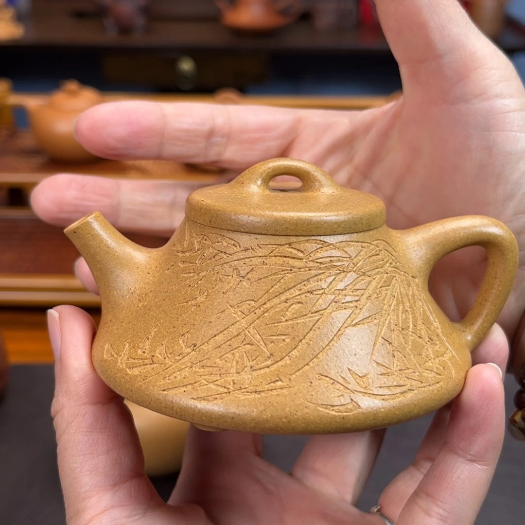 月***呐紫砂茶壶宜兴紫砂壶半手工制作