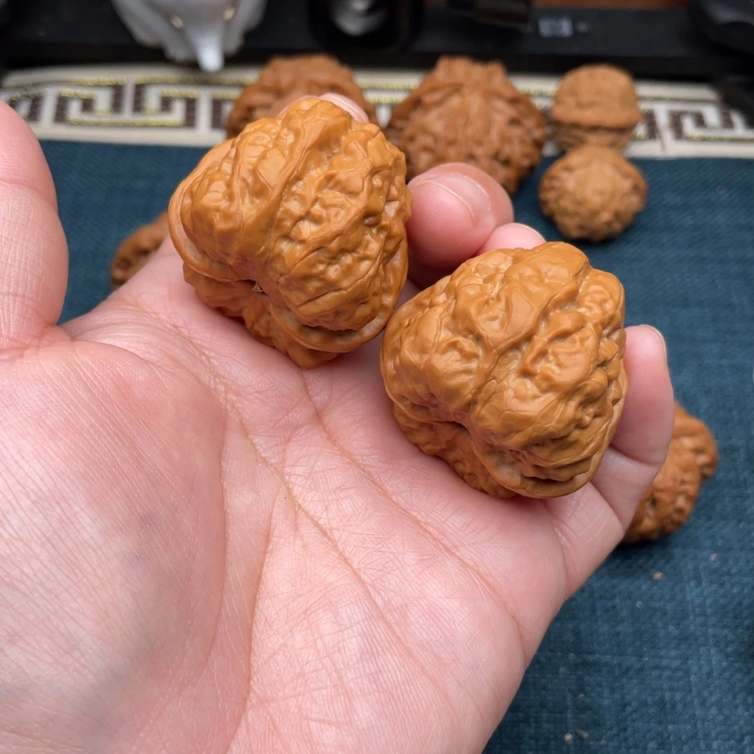 把件文玩核桃延庆蛙蛙38