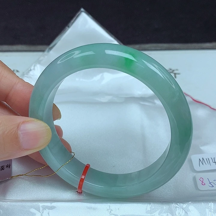 翡翠未镶嵌手镯58圈4544
