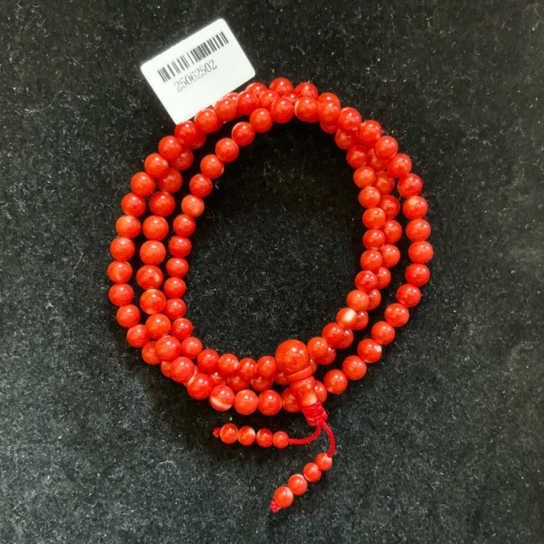 momo珊瑚圆珠多圈