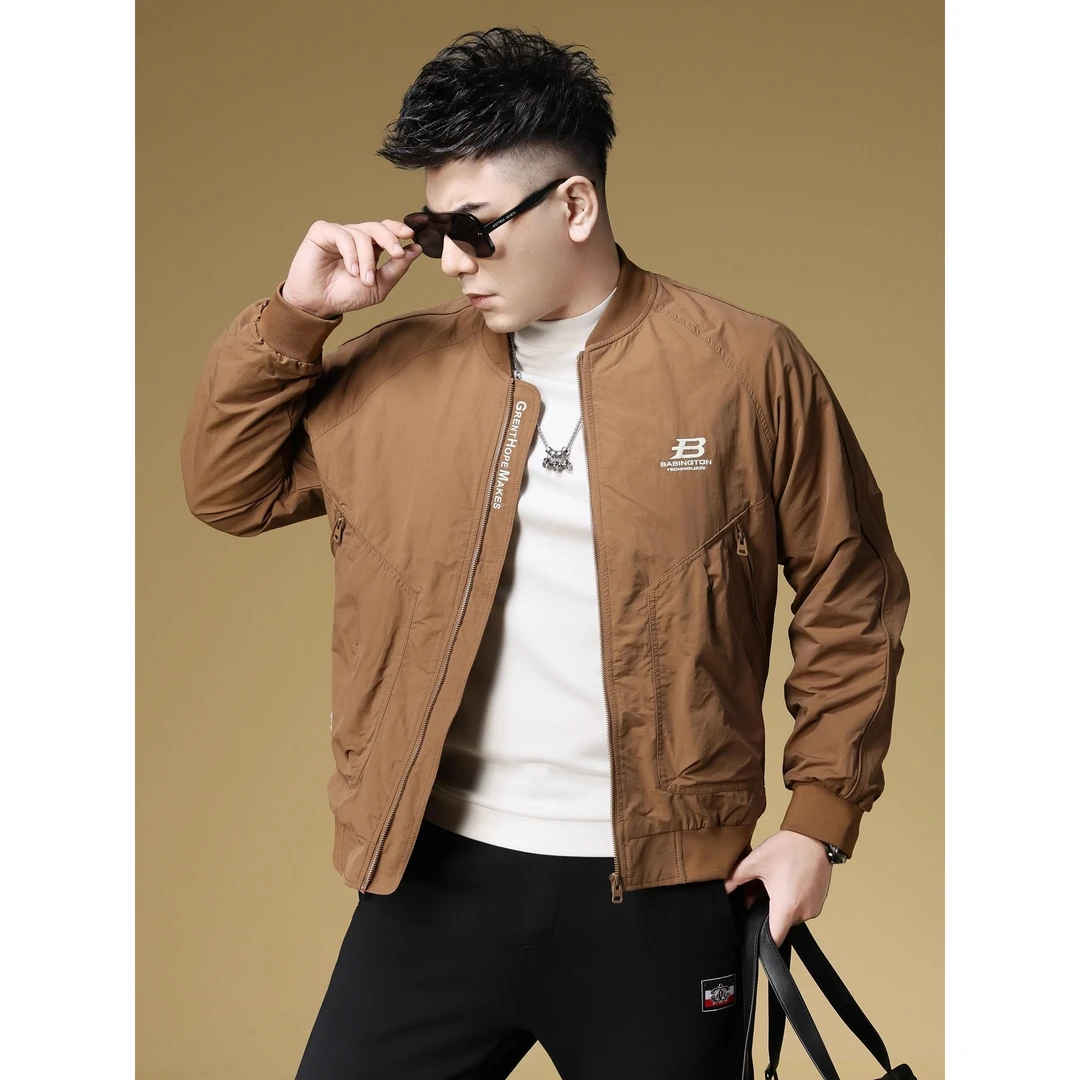 2025秋季新款高端外套男士潮牌帅气棒球服休闲夹克男装上衣秋冬季