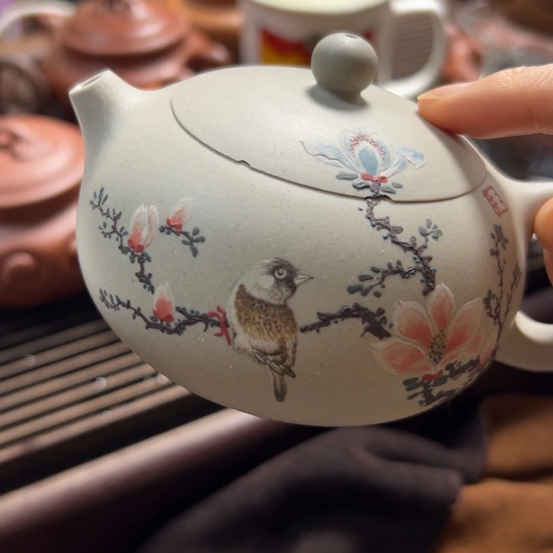 茶壶紫砂扁西施180百段