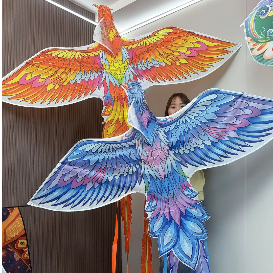 【含飘尾2.5米赤羽凤凰】潍坊新款凤凰风筝国潮2025成人风筝易飞