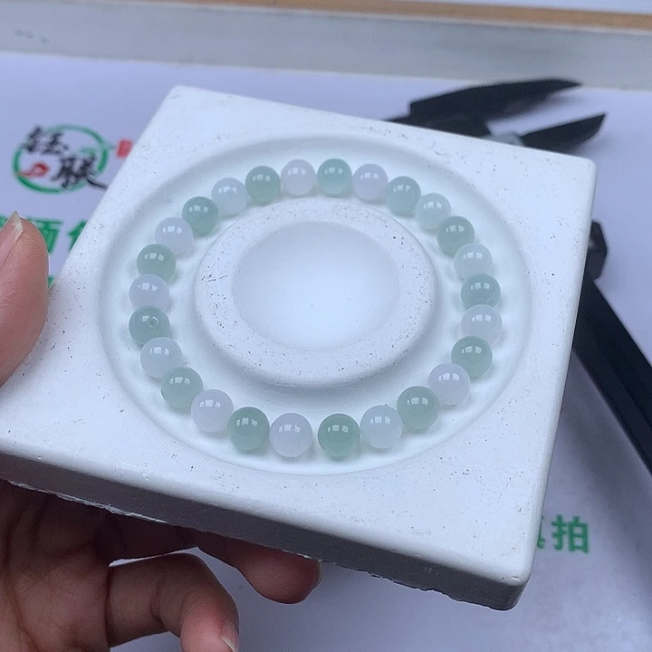 翡翠散珠翡翠卡7加25颗