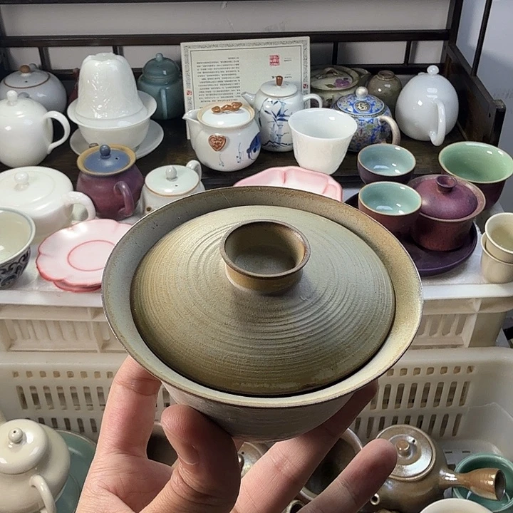 紫砂陶瓷茶具微瑕建议不要拍