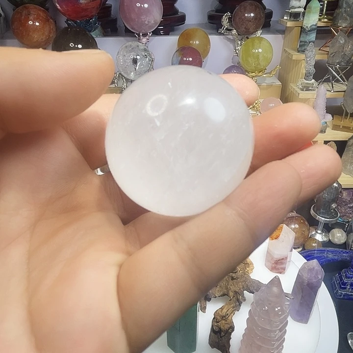 水晶未镶嵌珠宝半成品