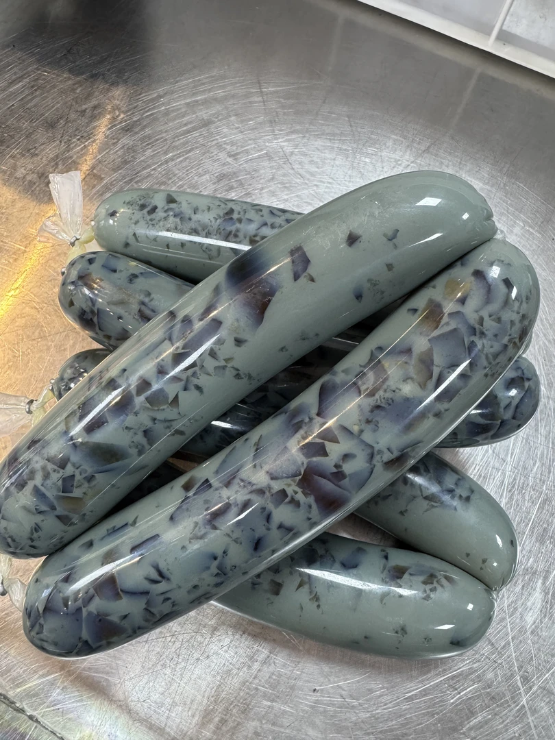 东北老式鸡蛋松花蛋肠