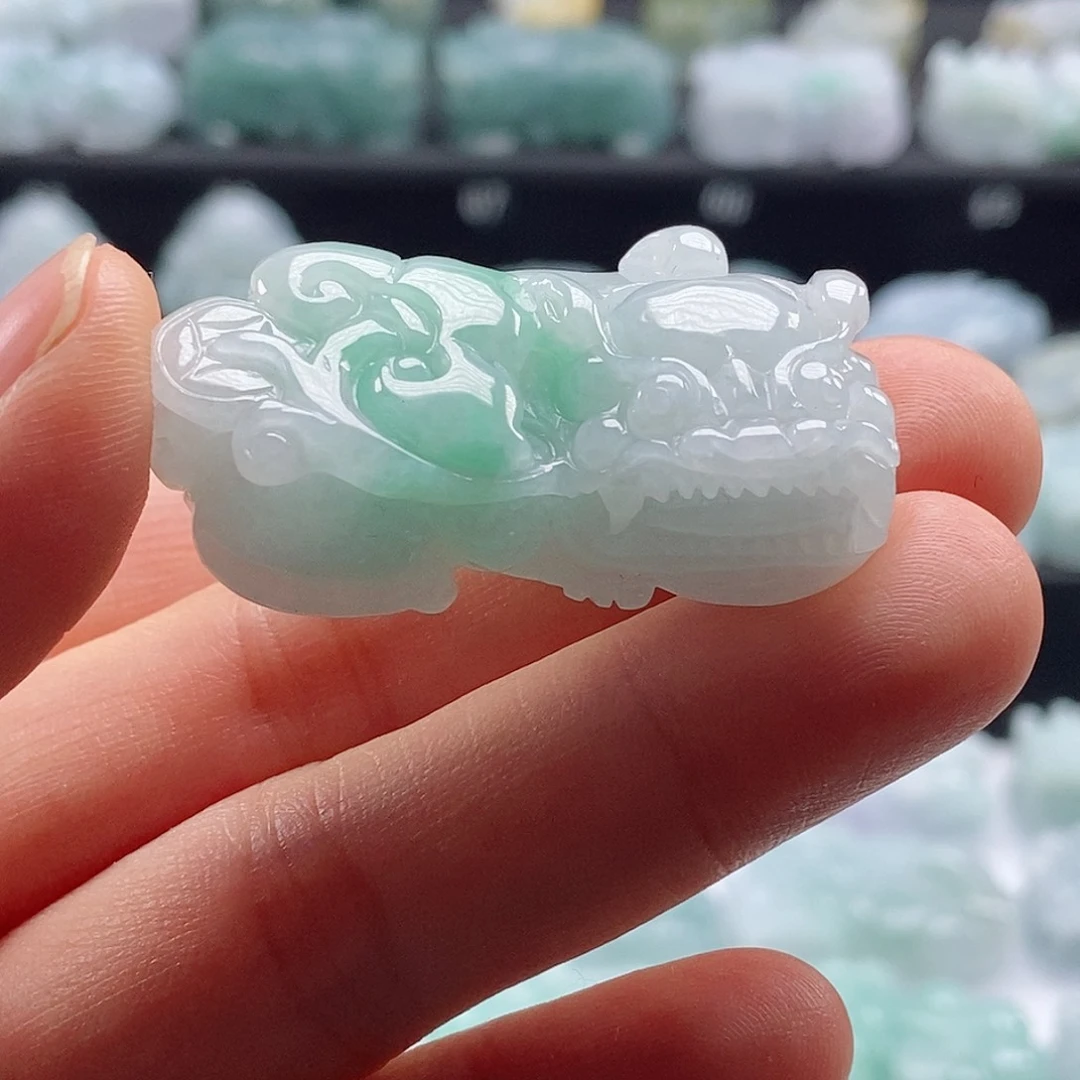 颈饰未镶嵌翡翠❄️***翡翠貔貅