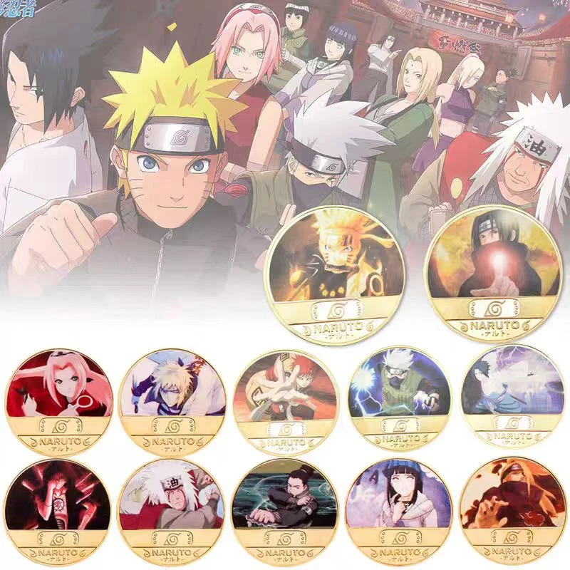 【拆包】火影忍者金属纪念币收藏盲盒（默认代拆）