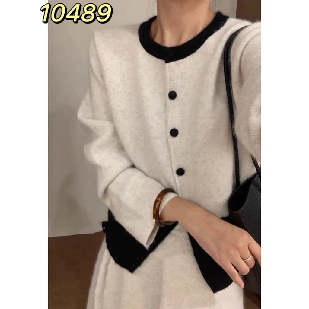 10489（部分无水洗唛，介意慎拍）SANFAN新款针织衫