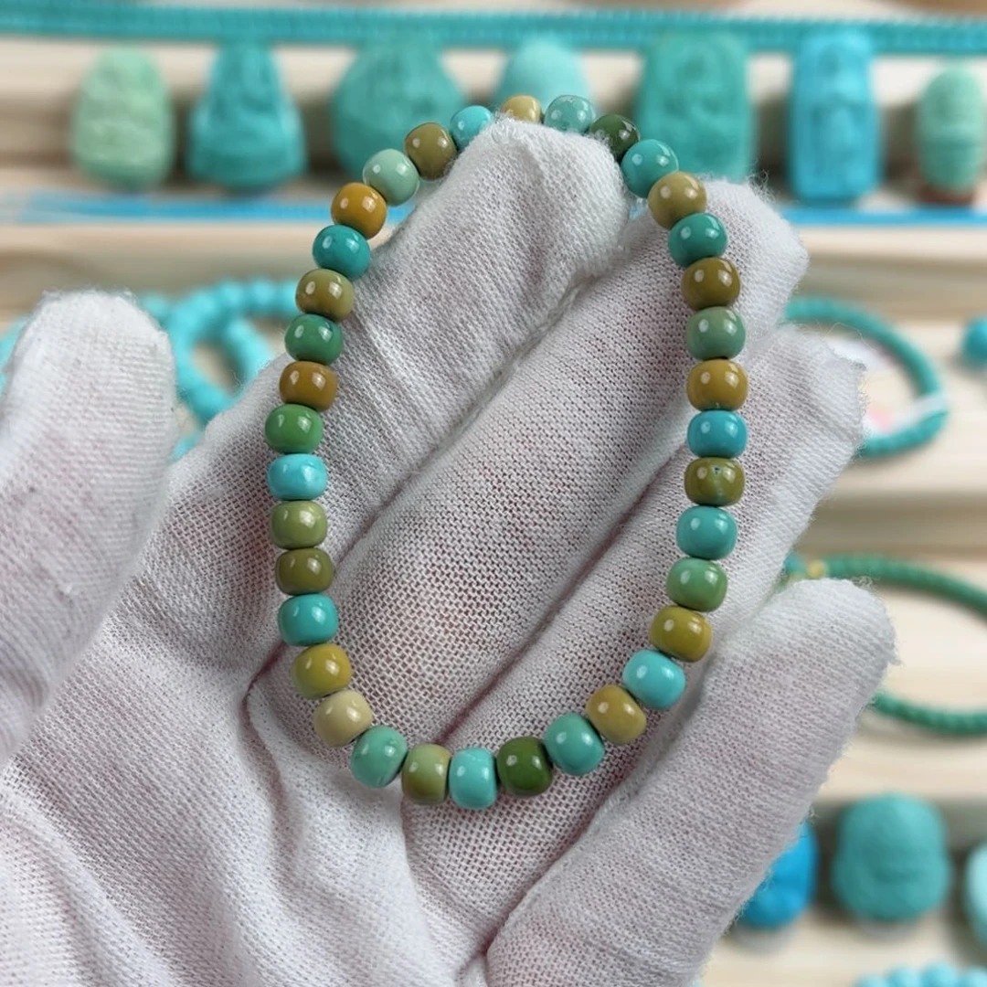 未镶嵌绿松石尺寸5.5mm