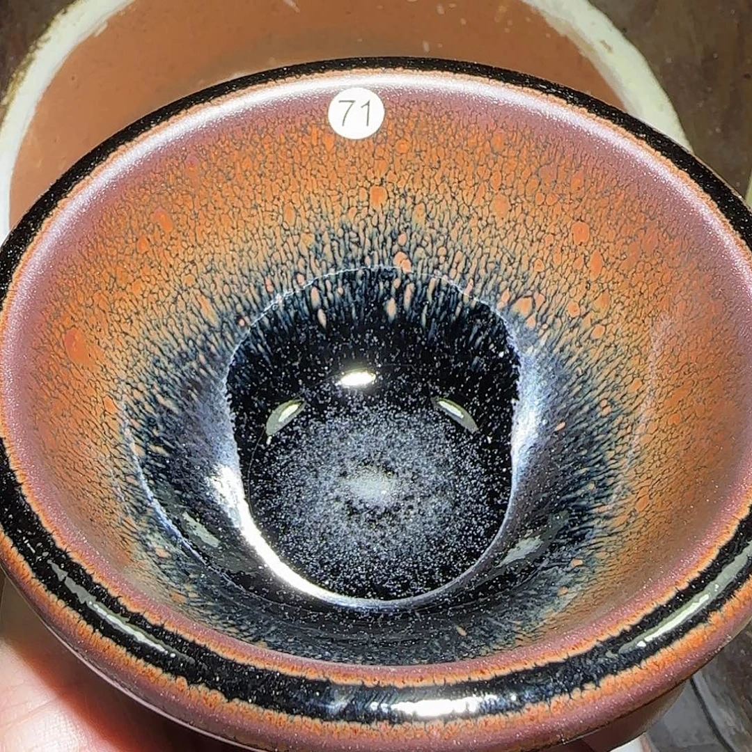 茶盏印春堂柴烧建盏