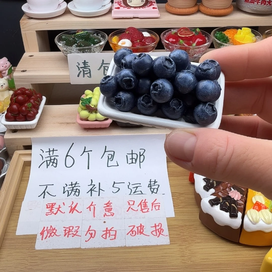 合成树脂食玩冰箱贴 凭开箱视频售后