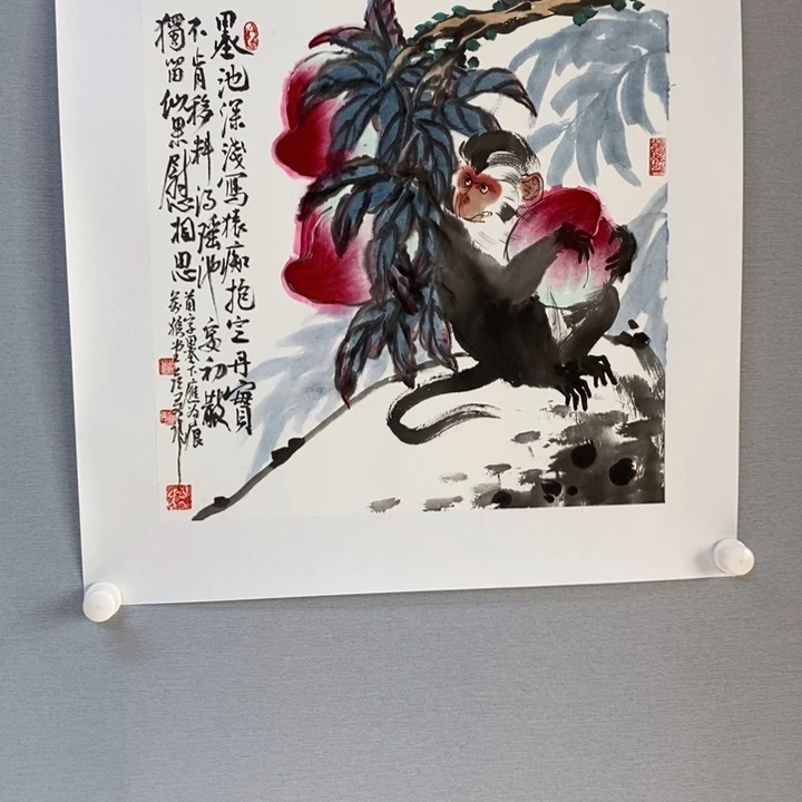 国画亲笔手绘原创