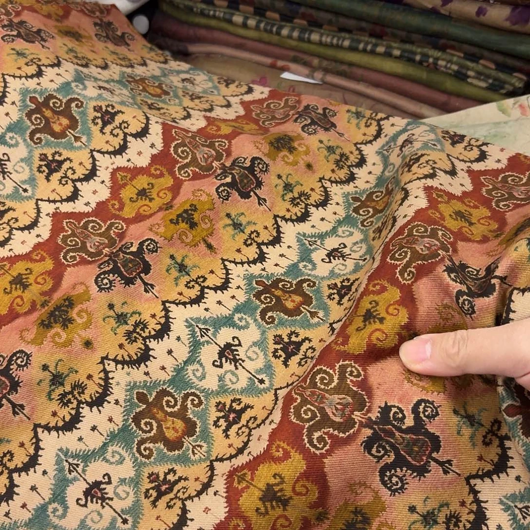 麻双层波西米亚亚麻一米