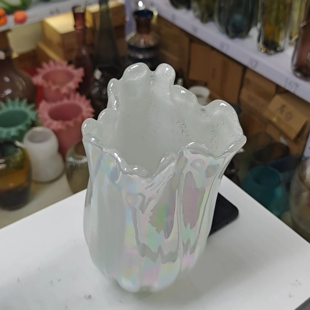 高25口13琉璃造型花瓶