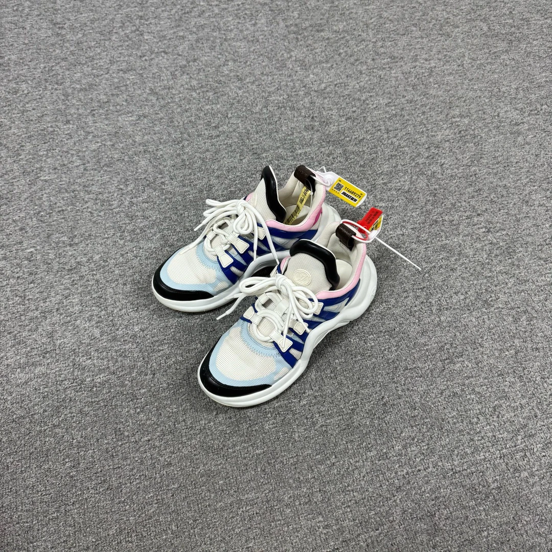 99新 AMIPARIS 路易威登 Archlight 白蓝 老爹鞋 38码