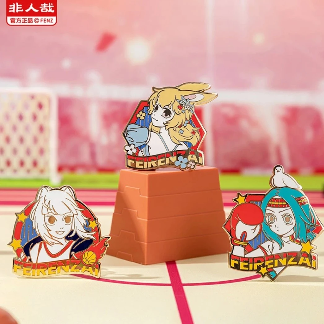 非人哉同心筑梦金属徽章盲盒