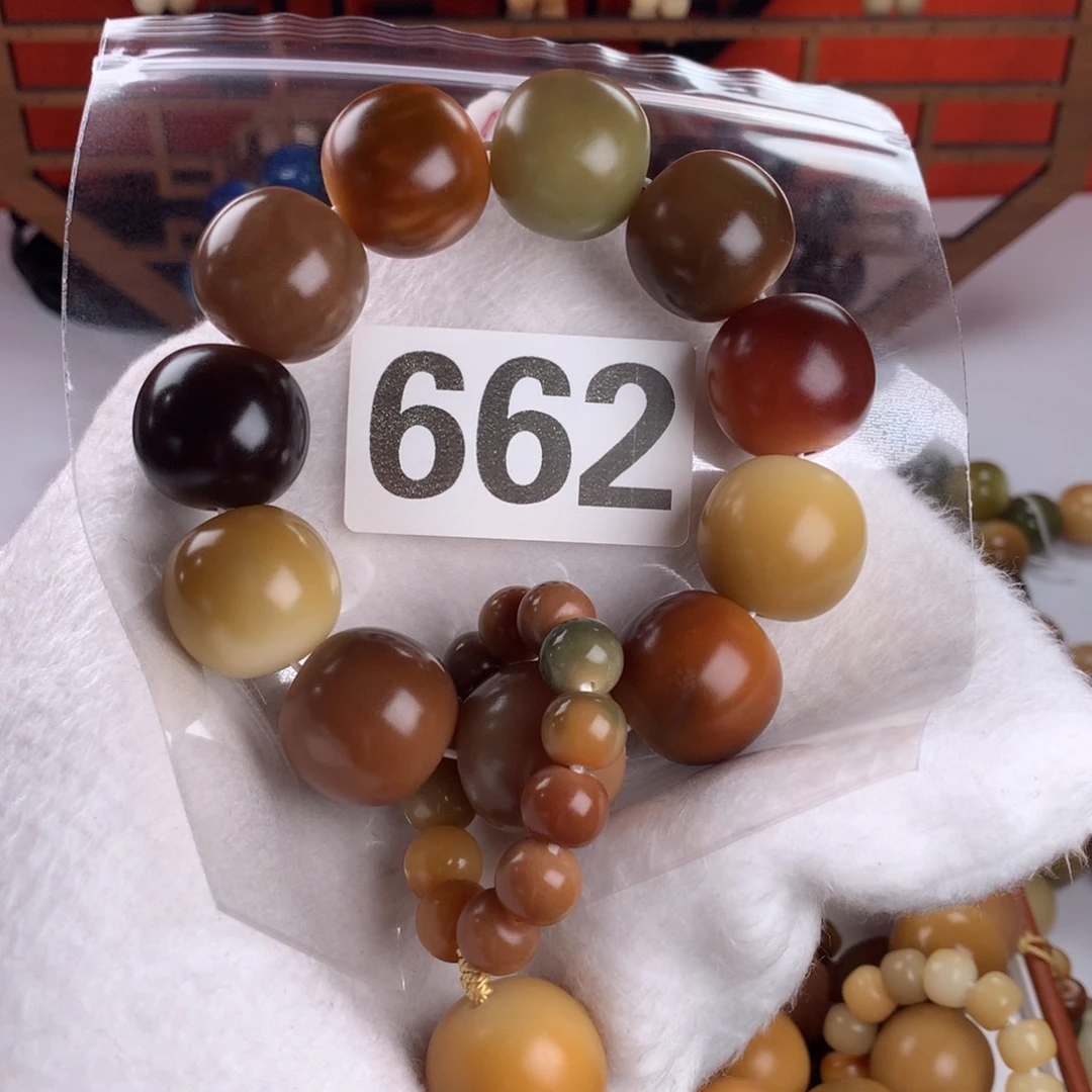 嘎***姐菩提根/象牙果手串