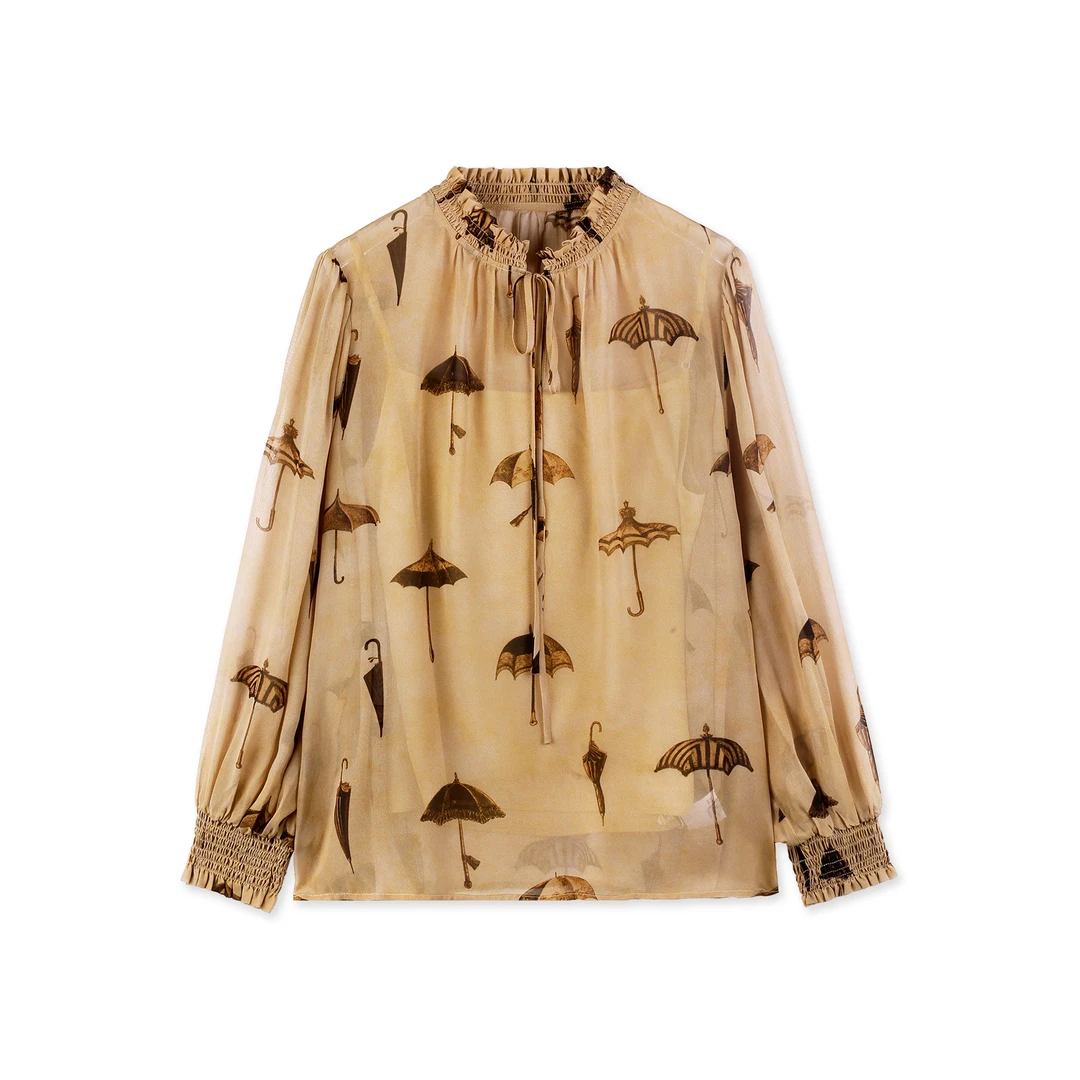 优雅气质简约上衣YJHY-H921087