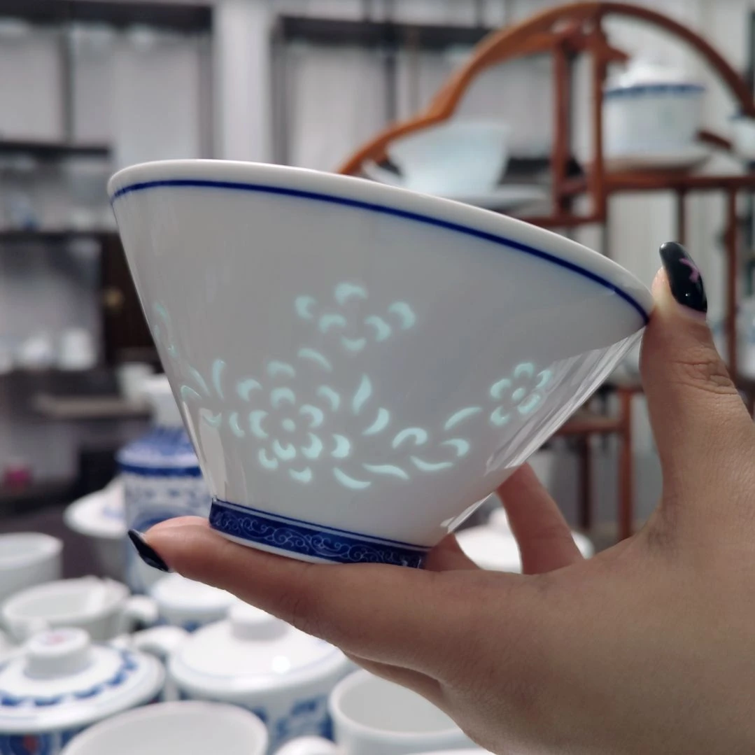 陶瓷清韵5寸饭碗一个