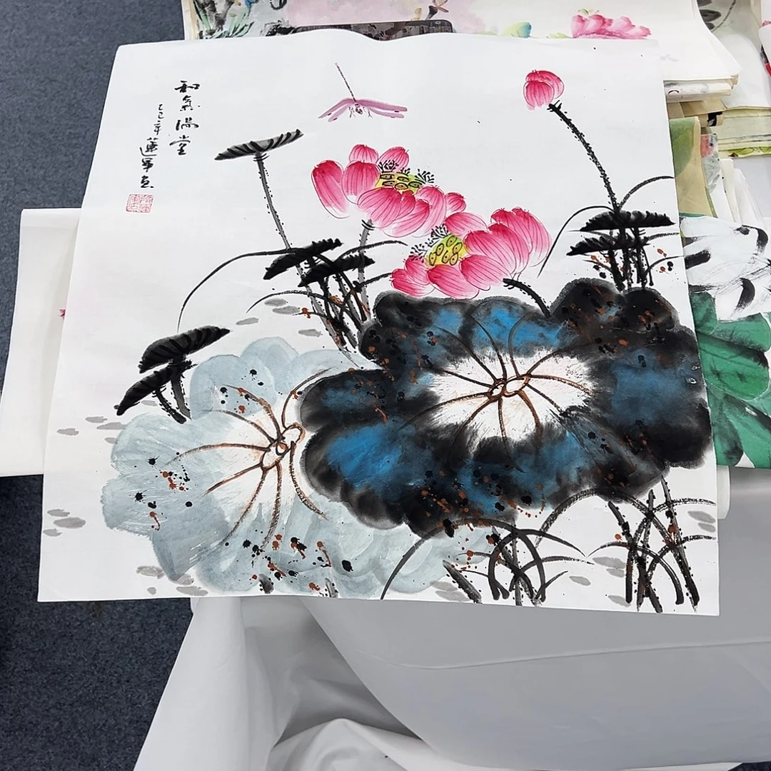 国画纯手绘作品欣赏