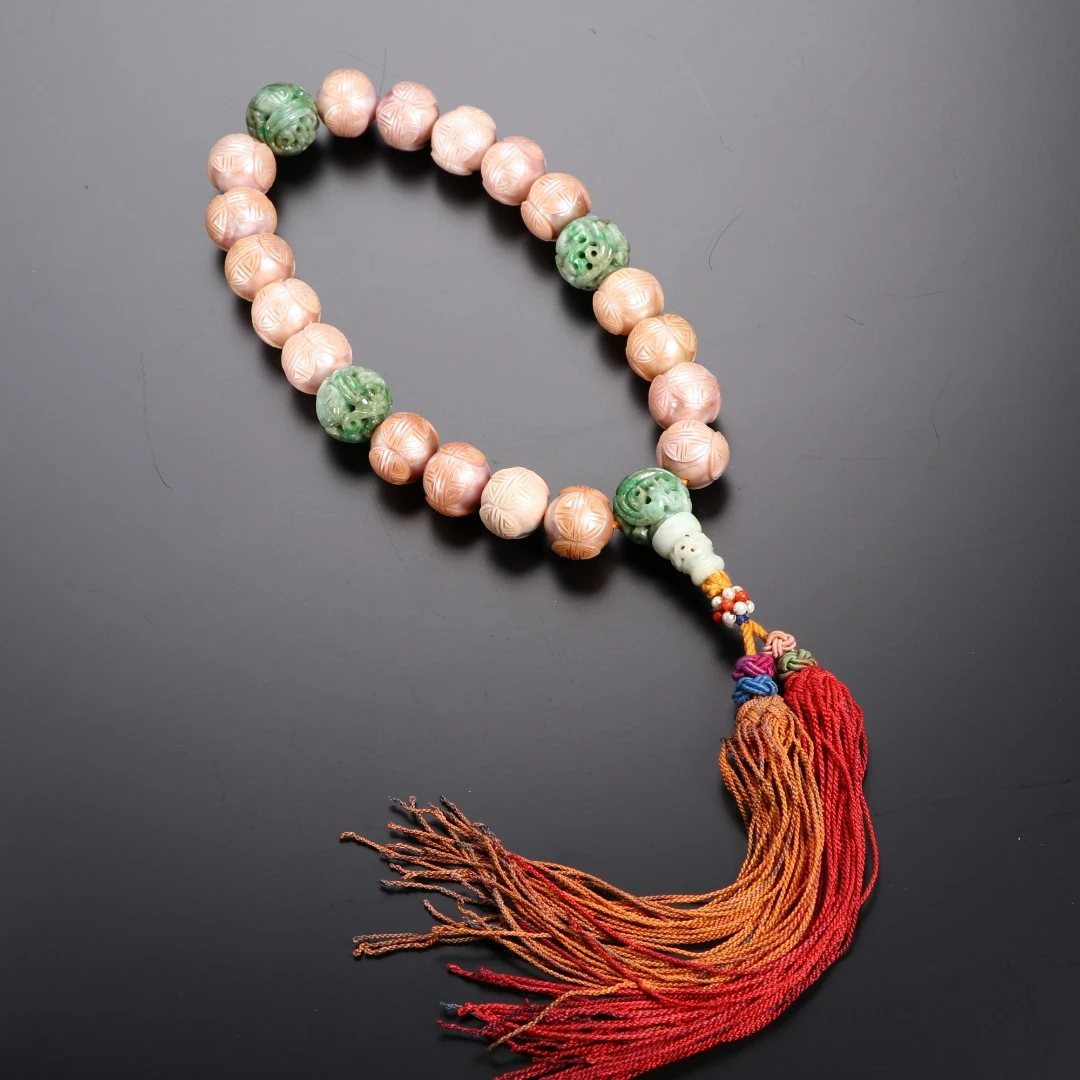 《博古文物》- 东珠十八子手持-Xx-250214