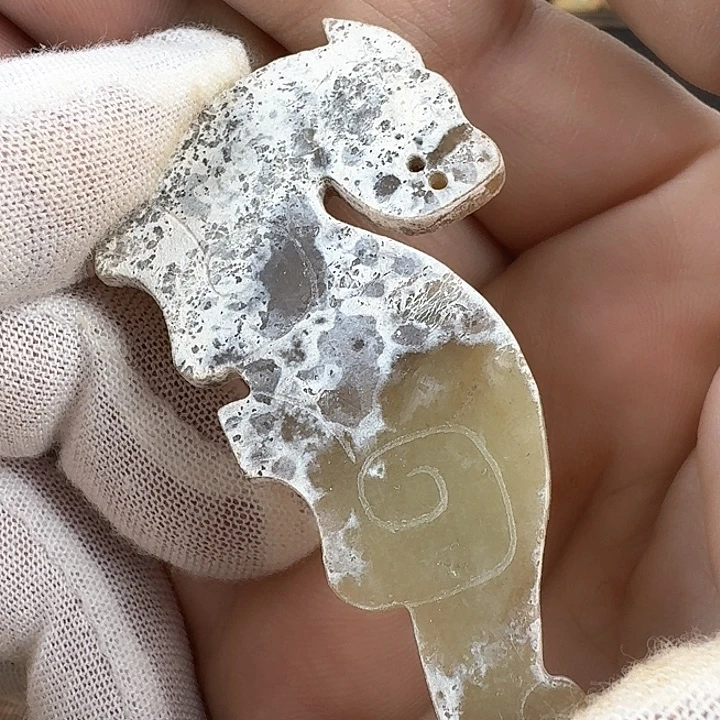 和田玉挂件未镶嵌周*