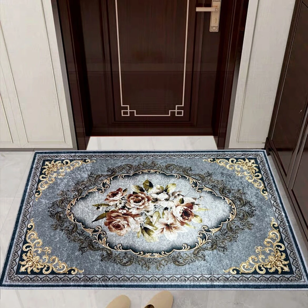 灰欧140×200防尘免打理客厅茶几床边入户门玄关地毯客厅厨房