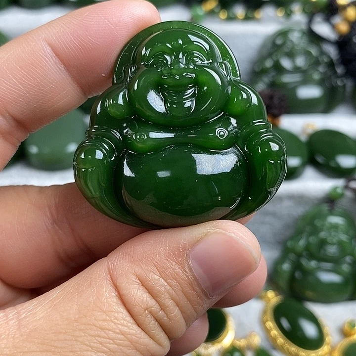 和田玉（碧玉）未镶嵌颈饰40