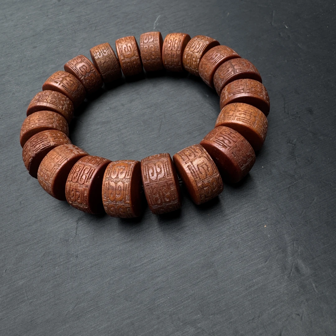 越南沉香木串《娇艺特》 S101原创木作手串