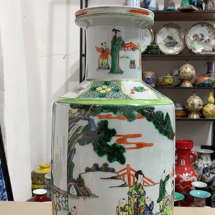 摆件陶博古架陶瓷摆件