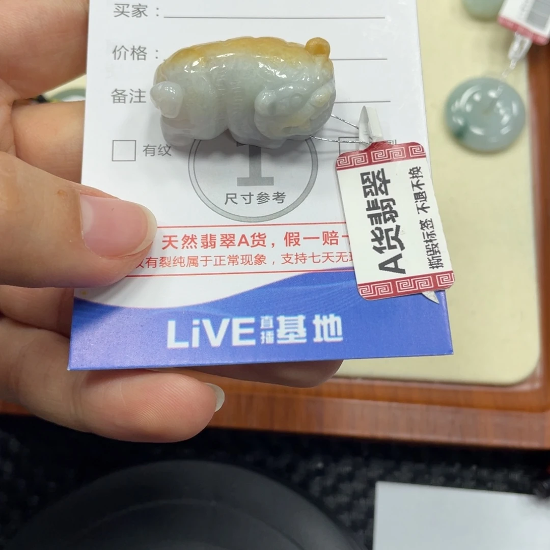 颈饰未镶嵌翡翠翡翠吊坠x0019