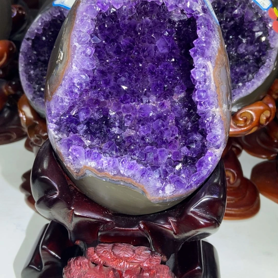 未镶嵌大型摆件（非配饰）紫晶涵涵