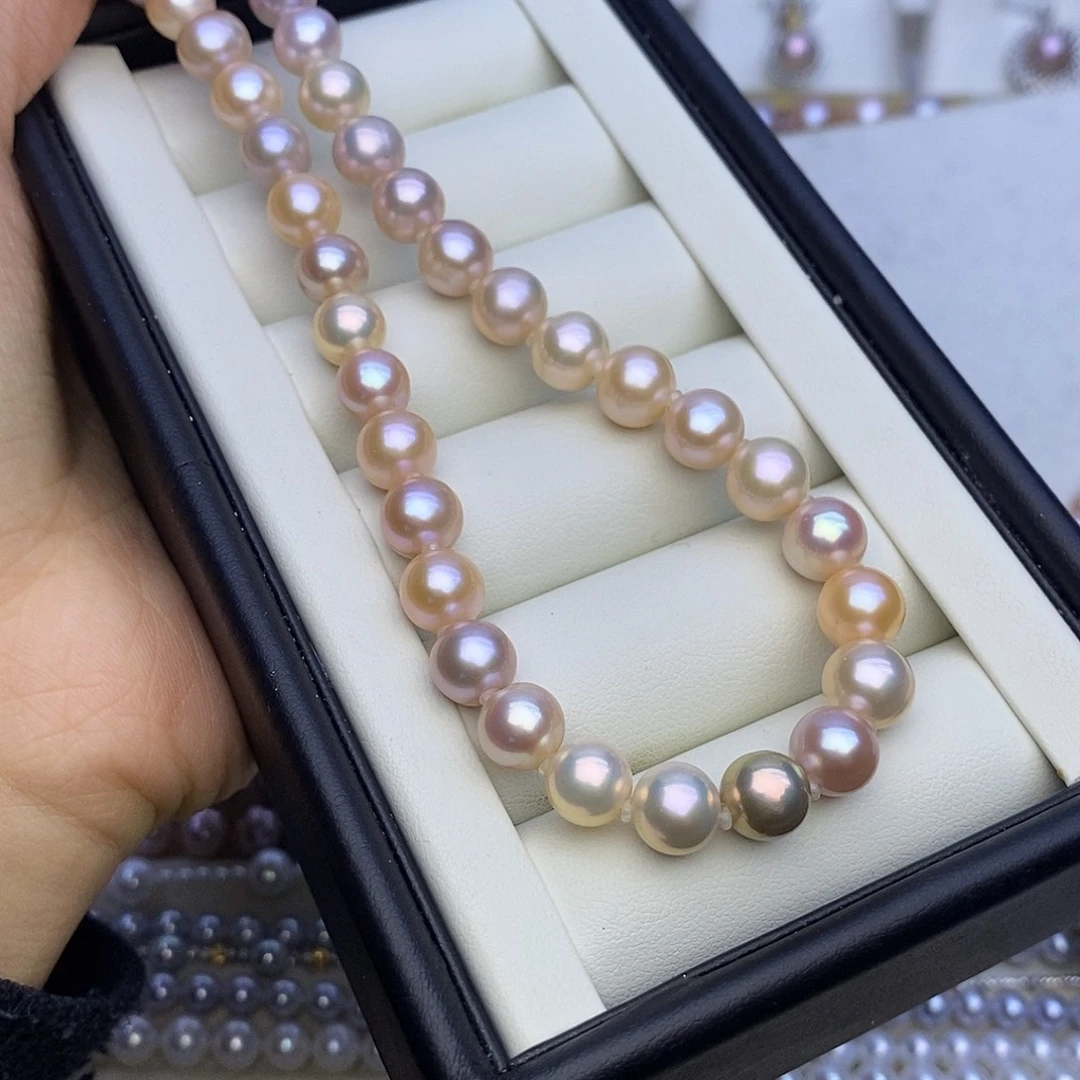 颈饰未镶嵌淡水珍珠无核 7.5-8.5m 马卡龙