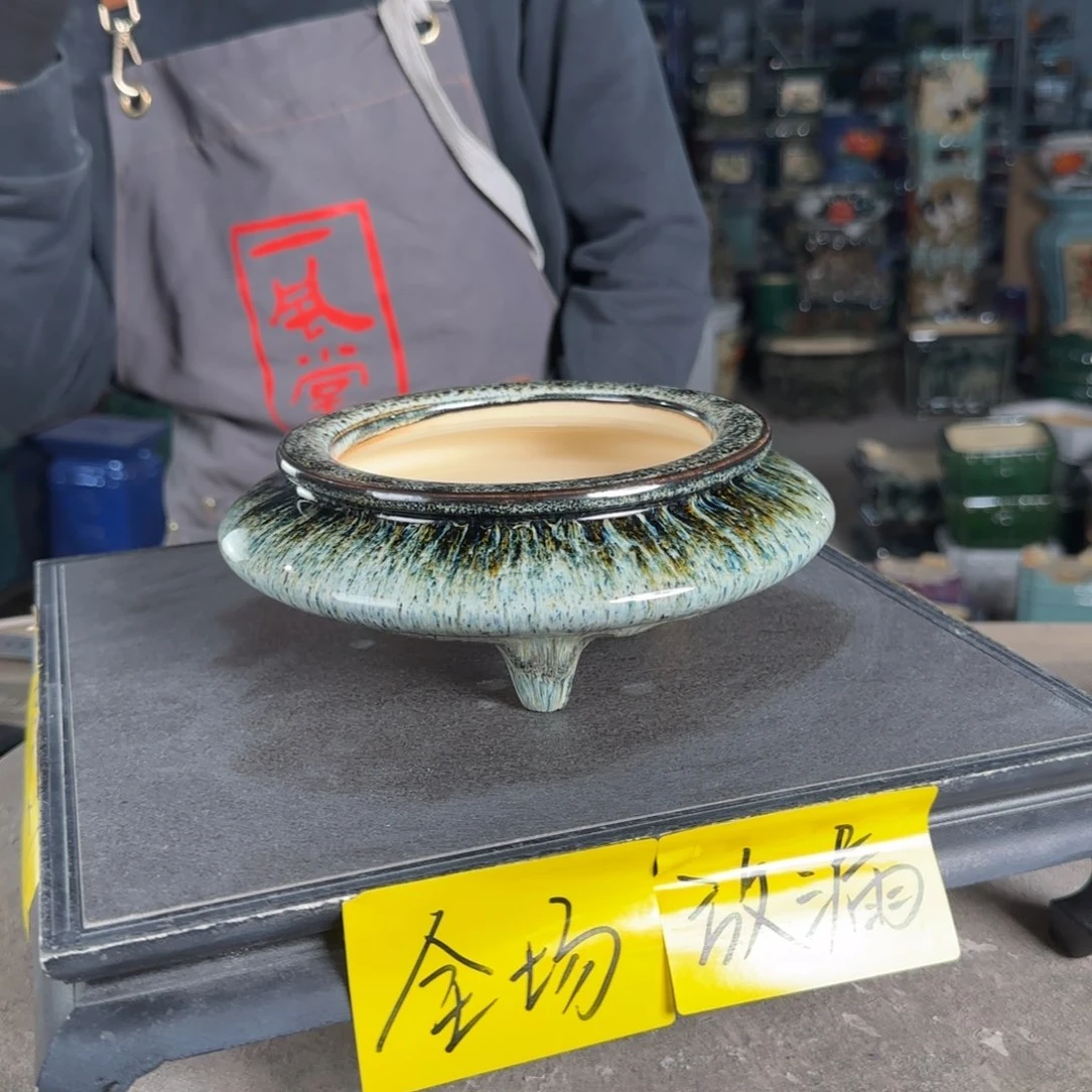 一风堂石湾花盆。