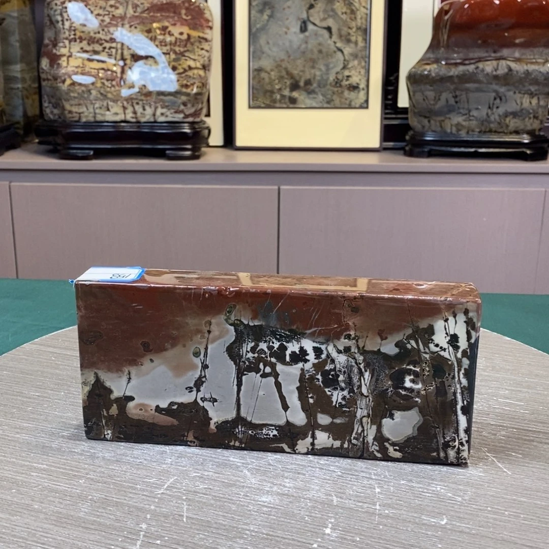 石材广西国画石草花石