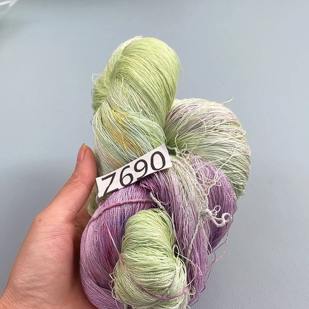 690棉麻蕾丝一把发