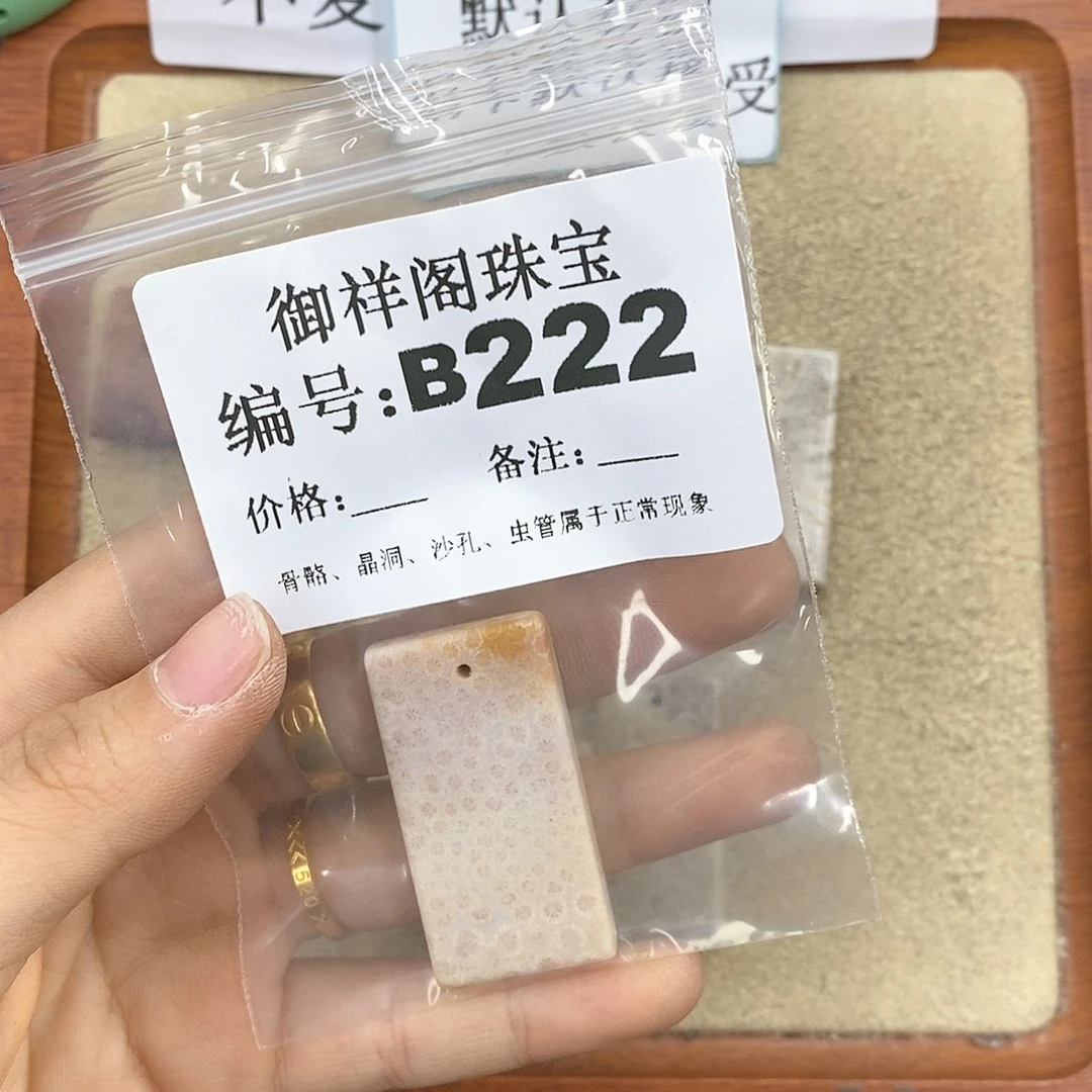 硅化珊瑚（珊瑚玉）颈饰未镶嵌闪****?